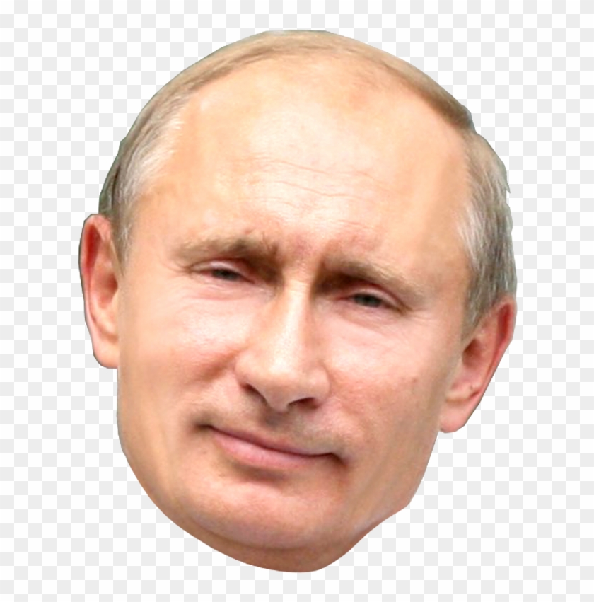 Putin Png Face Smile Smiling - Putin Face Png Clipart #335637