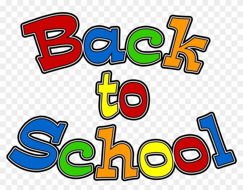 28 Collection Of First Day Of School Clipart - Back To School Text Png Transparent Png #335850