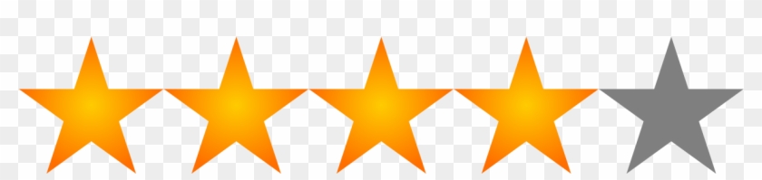 Objetos - 4 Stars Transparent Background Clipart #336144