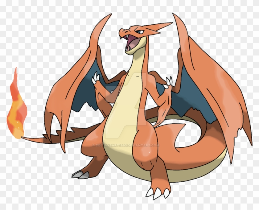 Mega Charizard Y Png - Flying Mega Charizard Y Clipart #336275