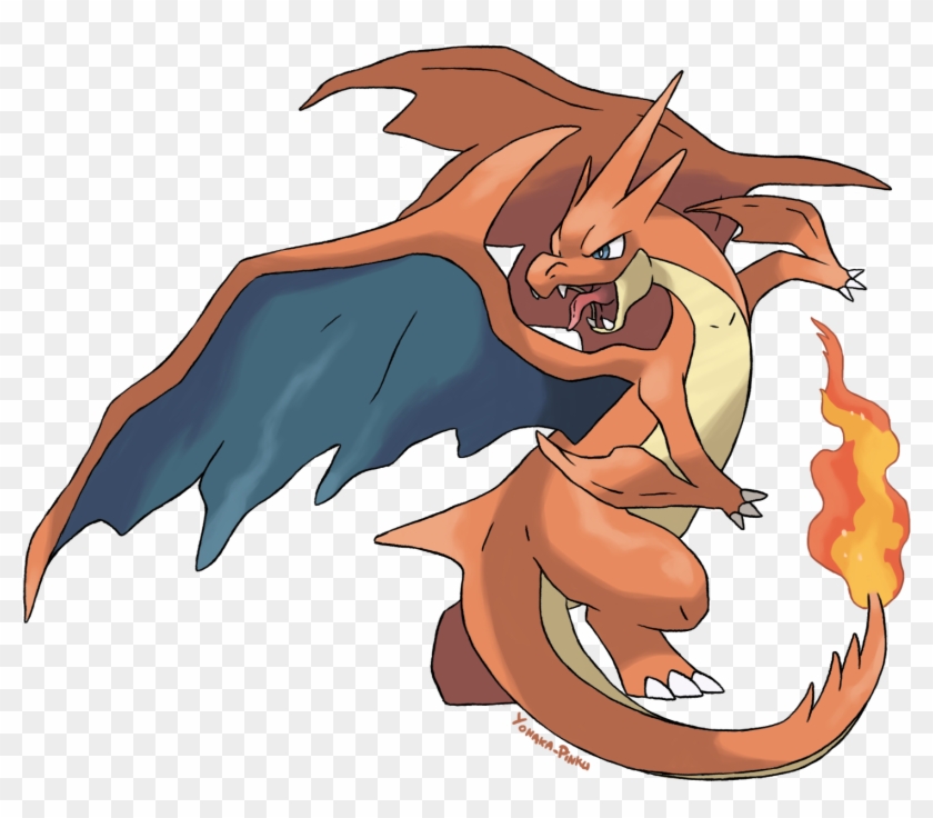 Mega Charizard Png - Mega Charizard Y Clipart #336296