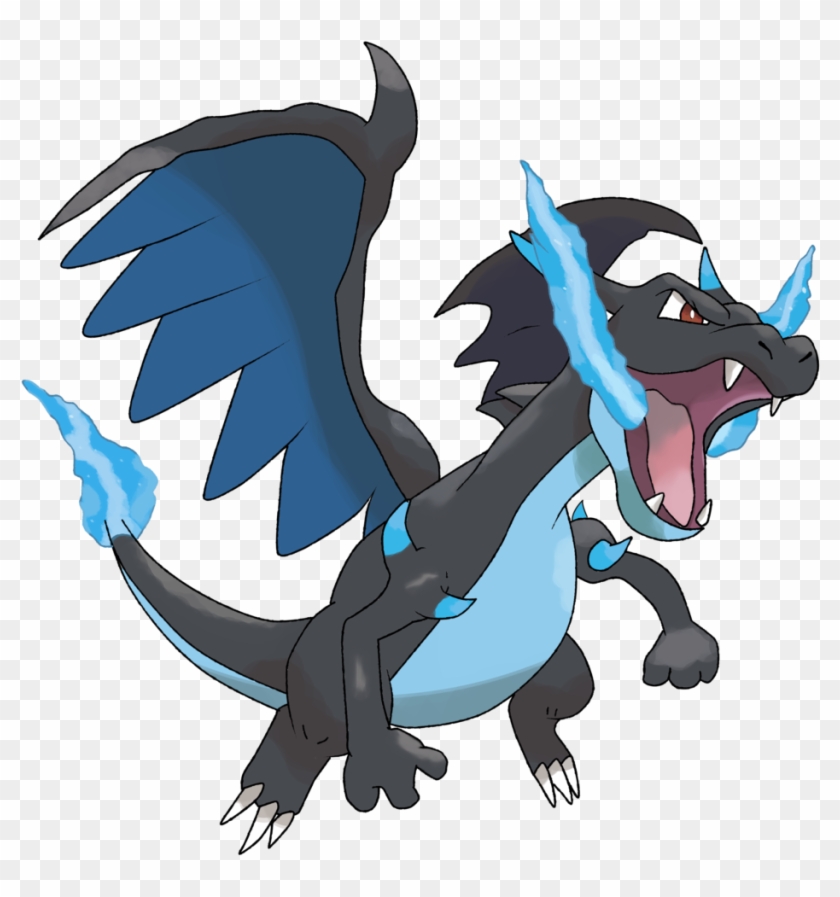 Anything Goes On This Page - Mega Charizard X Flying Clipart