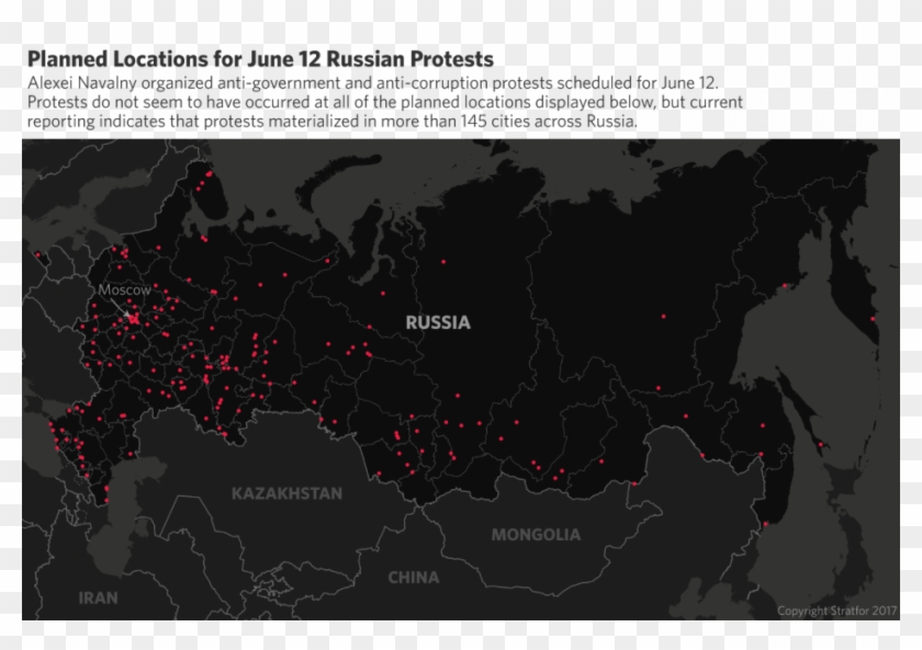 Picking Away At Putin's Support - Russia Map Clipart
