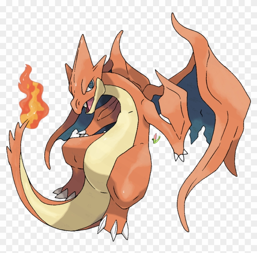 Mega Charizard Y - 噴火 龍 Mega Y Clipart