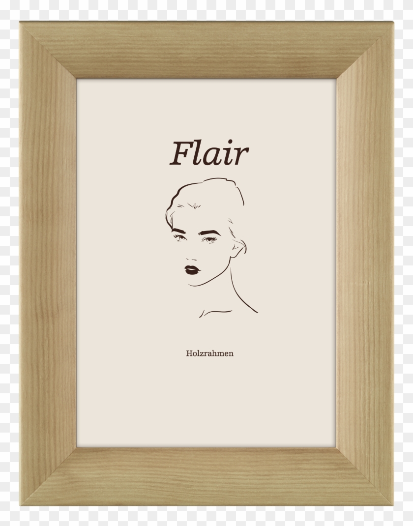 "flair 2" Wooden Frame, Birch, 10 X 15 Cm - Plywood Clipart #336701