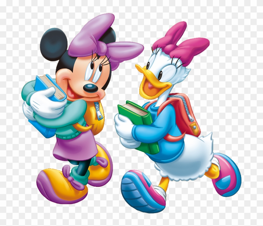 Disney Clipart Back To School - Minnie Y Daisy - Png Download