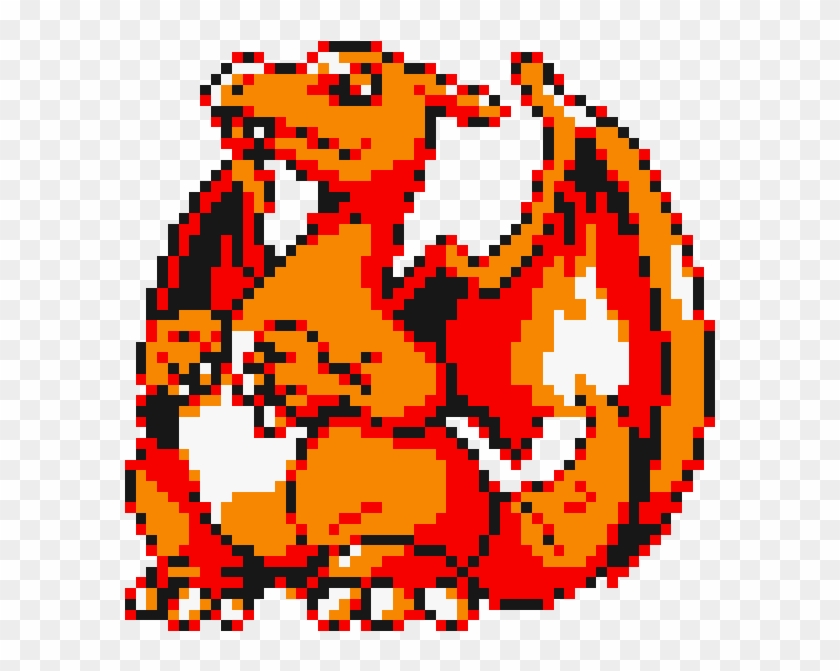 Dobbs - Charizard Pokemon Yellow Sprite Clipart