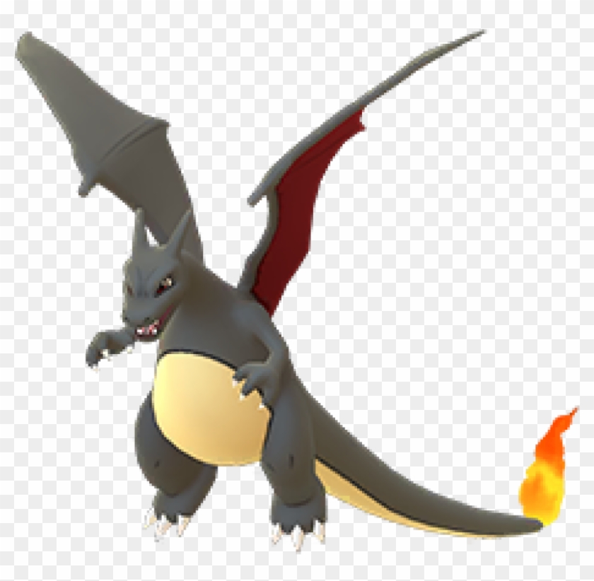 Shiny Charizard - Shiny Charizard Lets Go Clipart