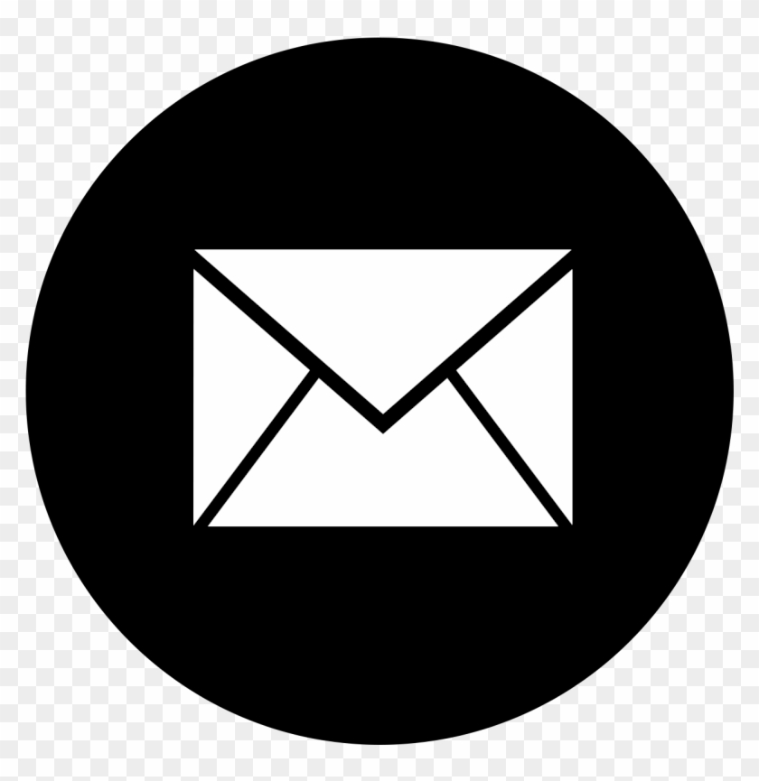 Icono Gmail Gratis De Address Book Providers In Black - Social Media Icon Email Clipart