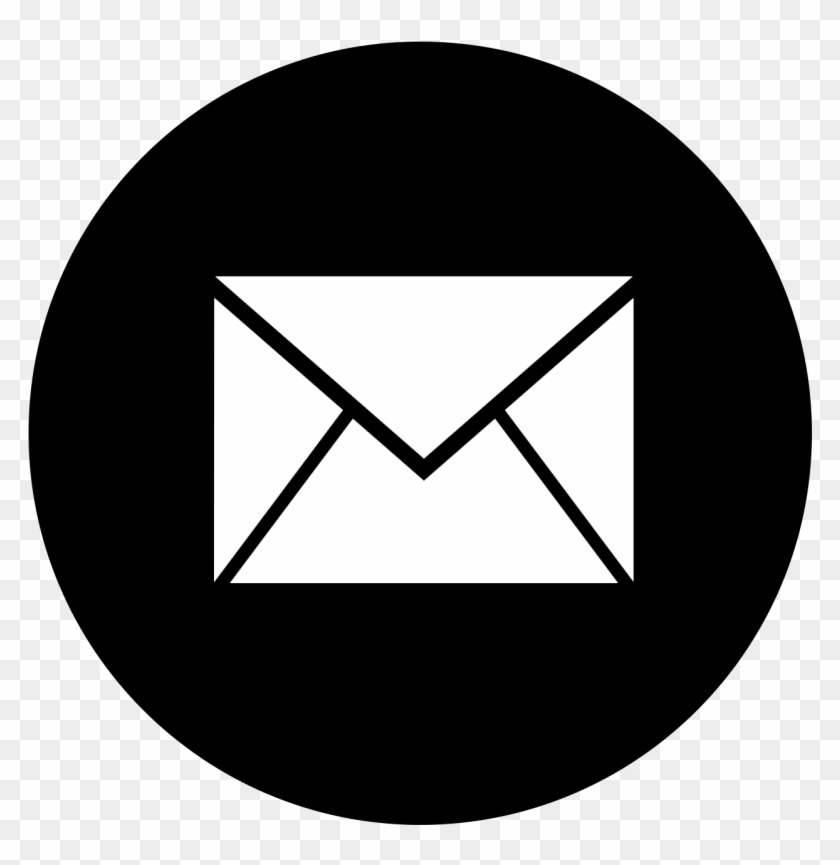 Icono Gmail Gratis De Address Book Providers In Black - Social Media Icon Email Clipart #337043