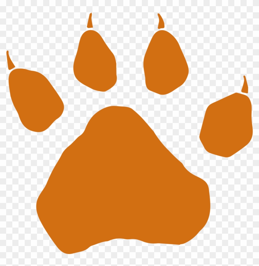 Dog Paw Drawing Clipart