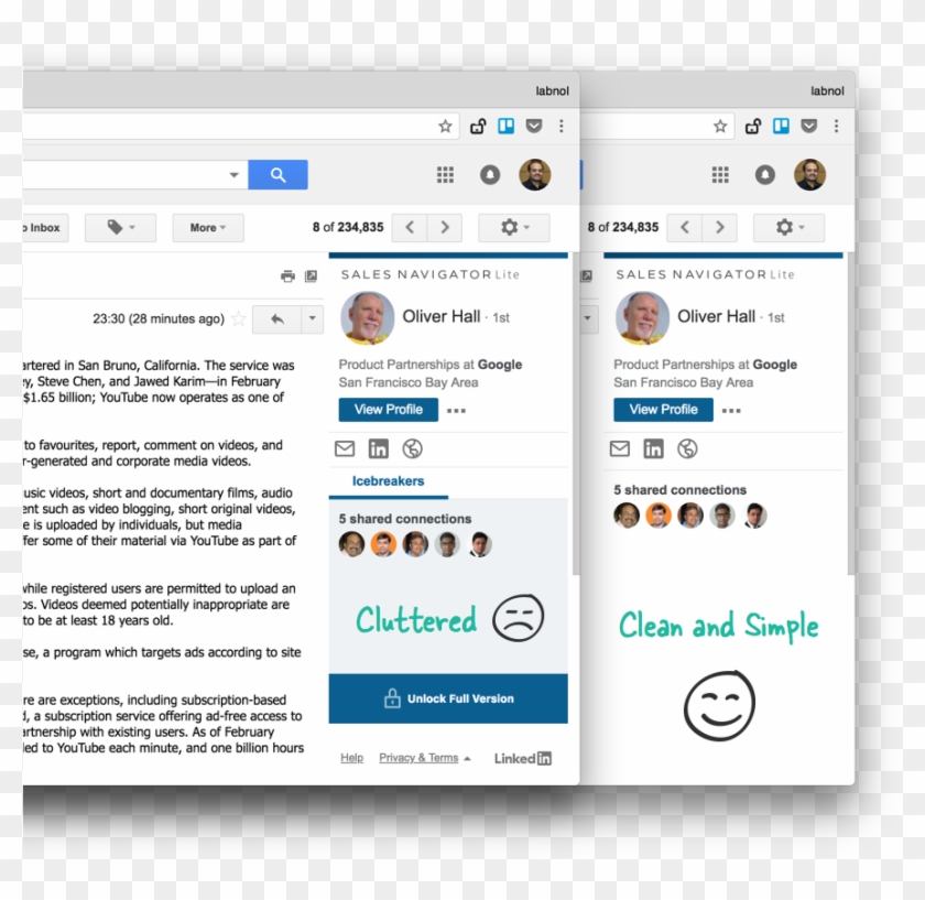 892 X 831 2 - Gmail Linkedin Clipart #337368