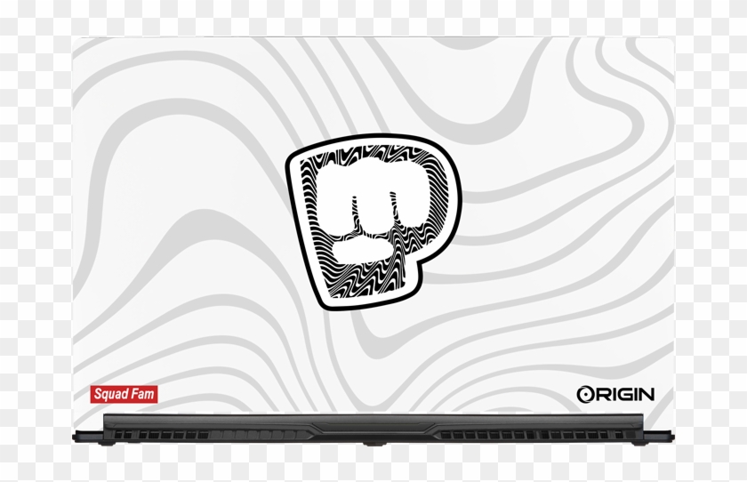 Powered By Origin Pc And Pewdiepie - Origin Pc Evo15 S Pewdiepie Clipart