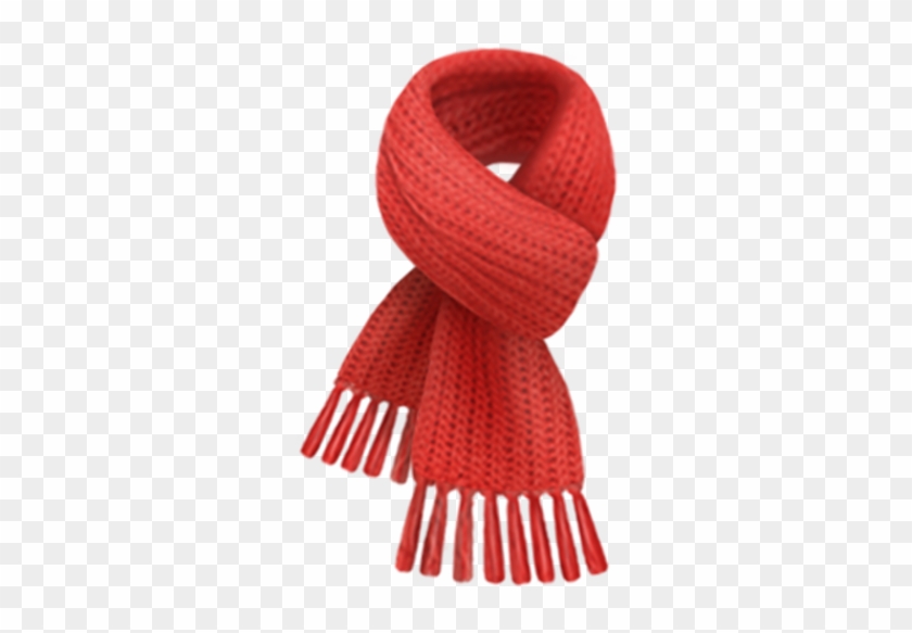 Red Scarf - Scarf Png Clipart #337773