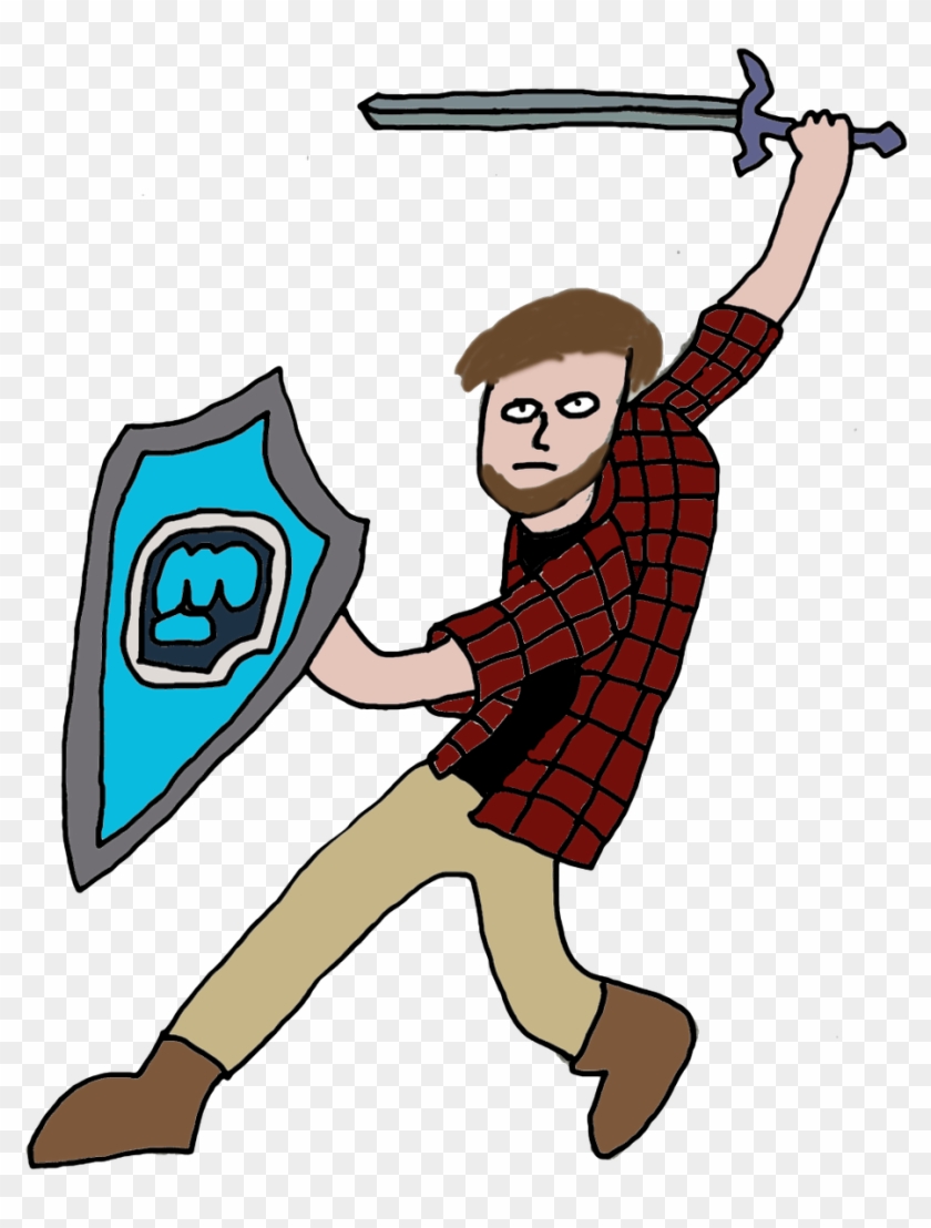 I Drew @pewdiepie As Link He Is Wearing His Trademark - Cartoon Clipart #337824