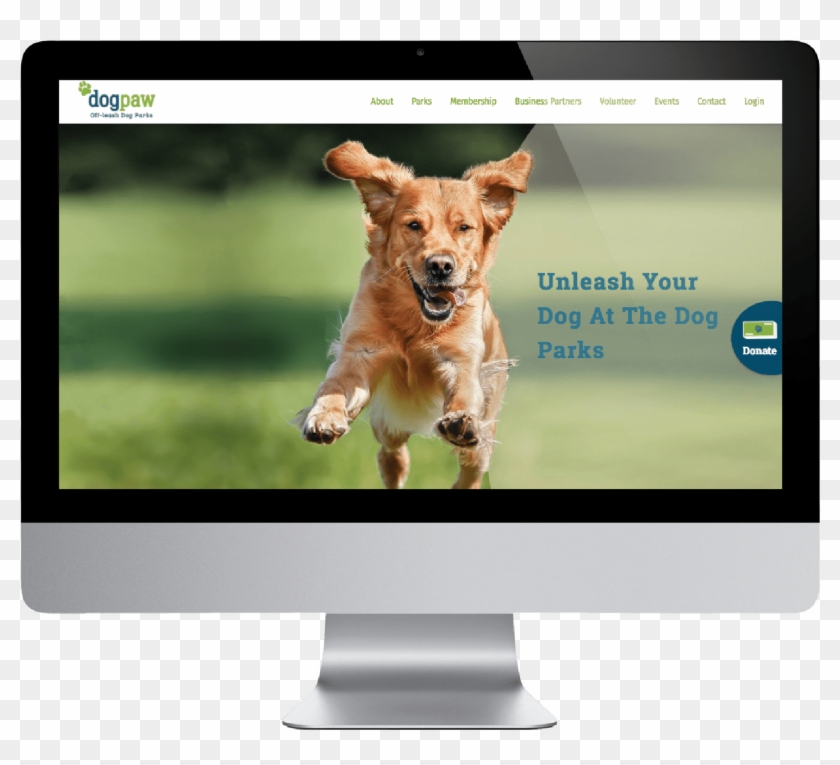 Dogpaw-single - Imac 27 Clipart #337986