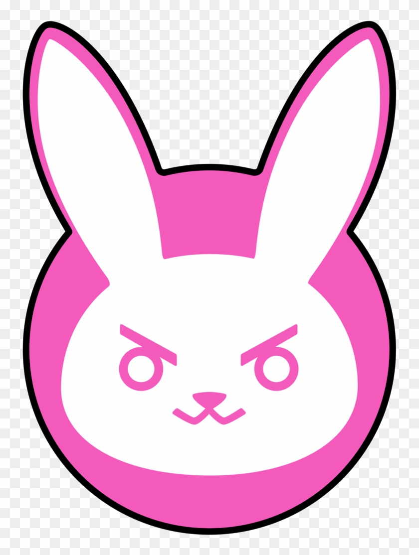 Dva Bunny Png - Dva Bunny Spray Clipart