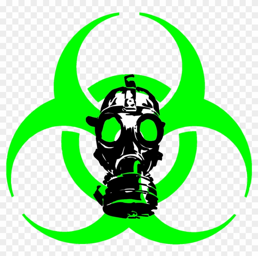 Png Free Stock Mask At Getdrawings Com Free For Personal - Biohazard With Gas Mask Clipart #338068