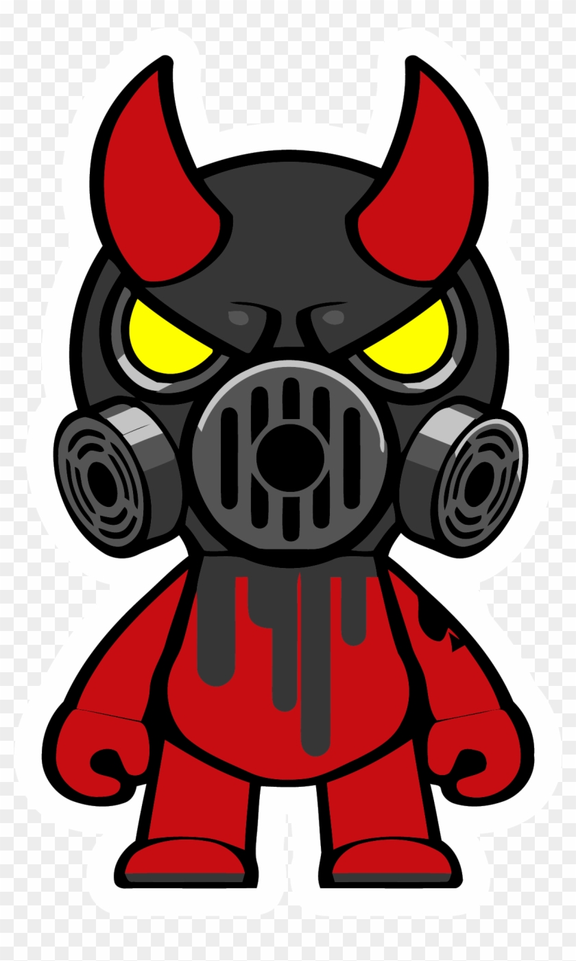 Gas Mask Oni Black Mask Clipart Png Transparent Png #338196