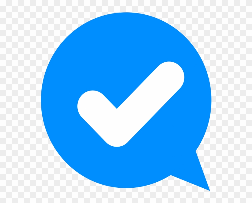 Blue Tick Icon Png Clipart