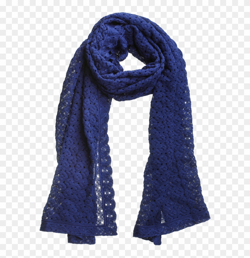 Scarf Png Image - Blue Scarf Png Clipart #338267