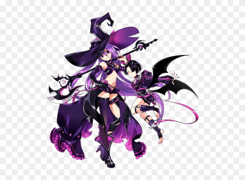 Oz Sorcerer Angkornofx - Elsword Aisha Oz Sorcerer Clipart #338412