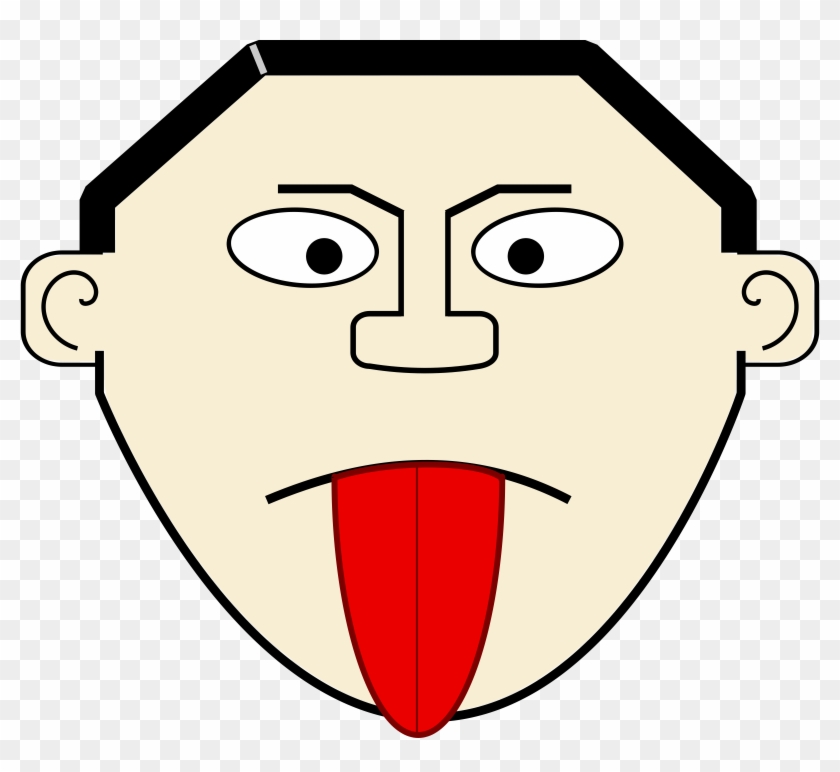 Smiley Emoticon Tongue Face Computer Icons - Face Clipart With Tongue - Png Download