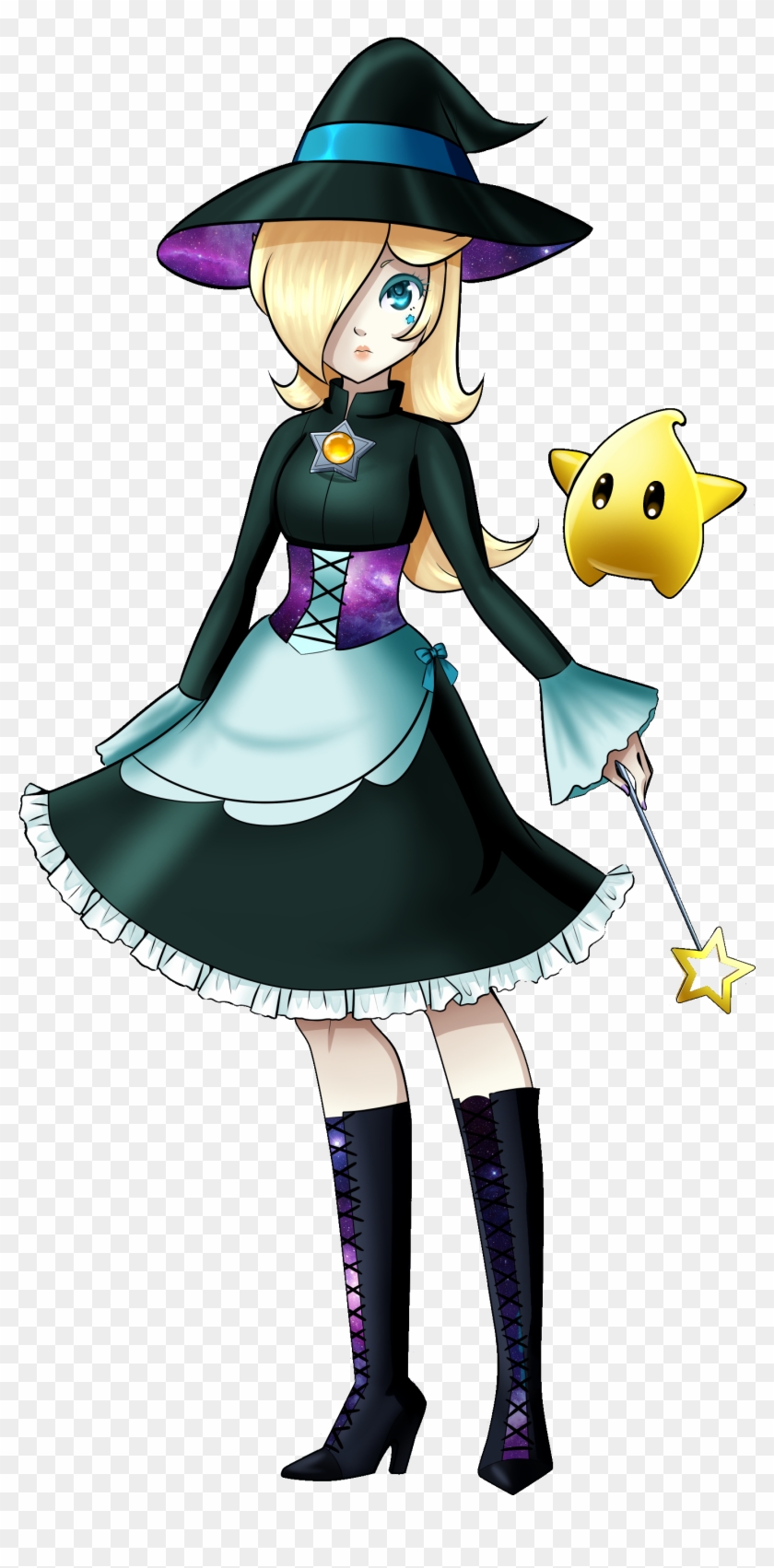 Princess Clipart Rosalina - Princess Rosalina Halloween Fanart - Png Download #338871