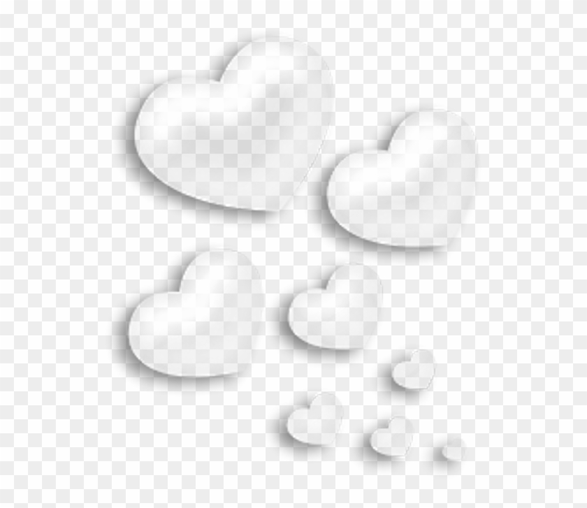 Coeurs Blancs Png Clipart