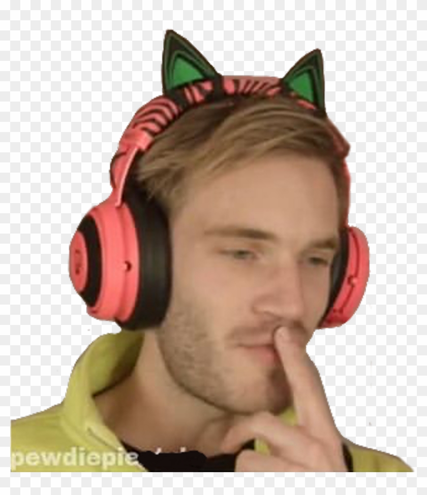 Pewdiepie Sticker - Hearing Clipart #338993