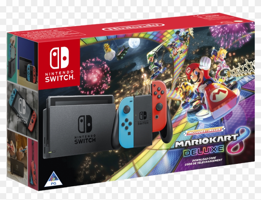 Nintendo Switch Mario Kart 8 Deluxe Edition , Png Download Clipart