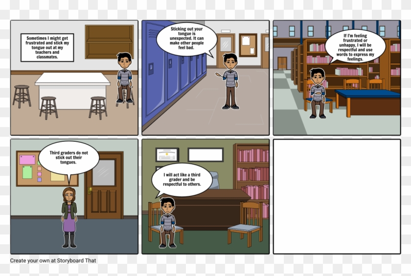 Sticking Out Tongue - Passed Assignment Clipart #339208