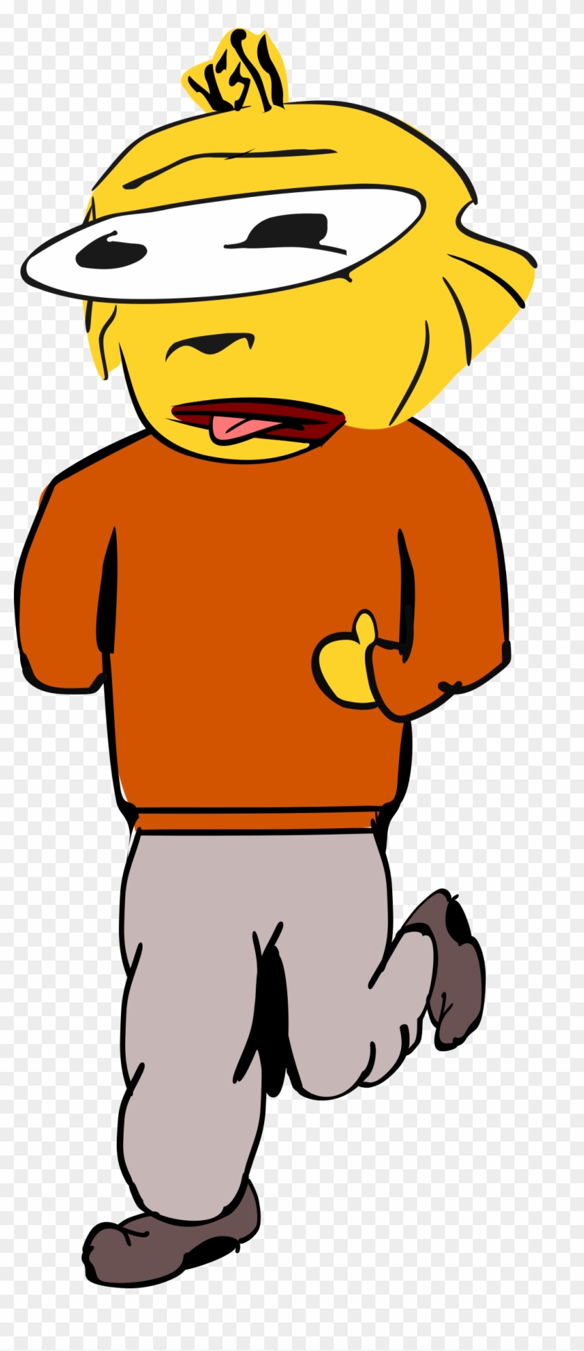 This Free Icons Png Design Of Pulling His Tongue Out Clipart