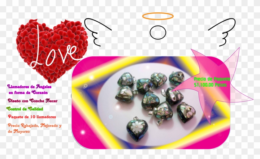 Llamadores-corazones - - Heart Clipart #339521