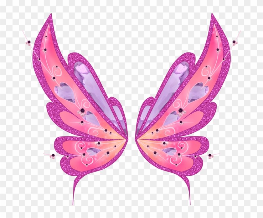 Pink Fairy Wings Png - Butterfly Clipart