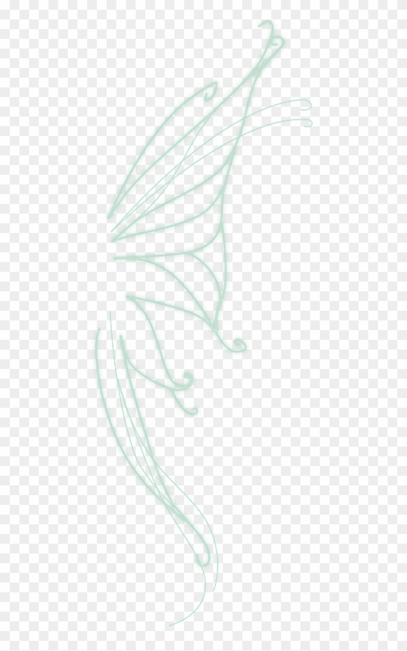 Atalin Fairy Wings - Sketch Clipart #339575