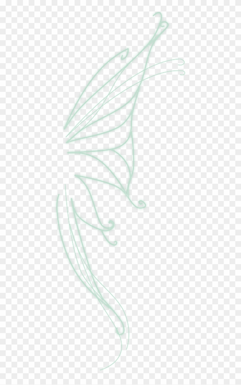 Atalin Fairy Wings - Sketch Clipart