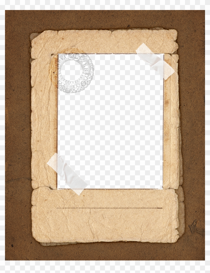 4 Kbytes, Satin, Old Paper, Es/78 - Vintage Paper Frame Png Clipart