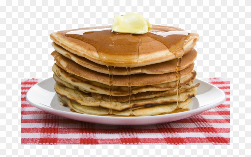 Checker Pancakes - Breakfast Food Pancakes Clipart