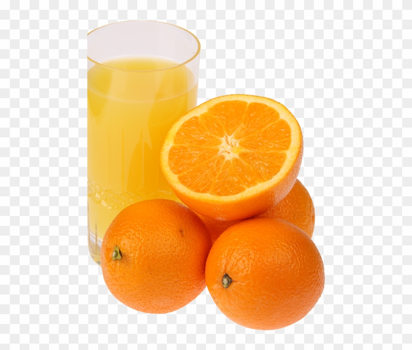 Zumo Naranja Con Las Bajas Temperaturas Del Invierno - Blood Orange Clipart