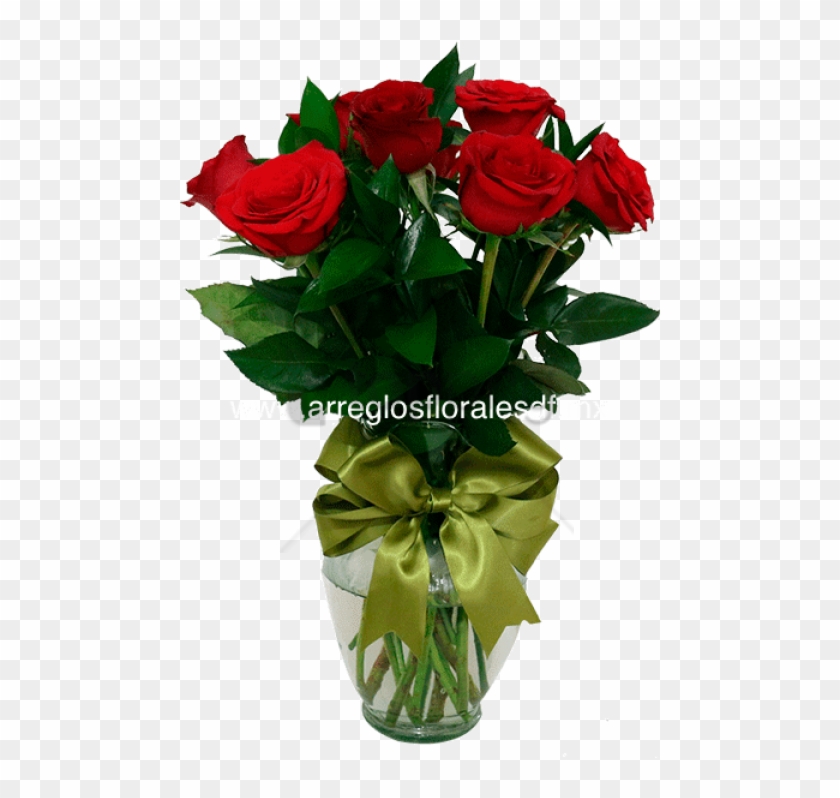 Free Png Florero Con Rosas Rojas Png Images Transparent - Garden Roses Clipart