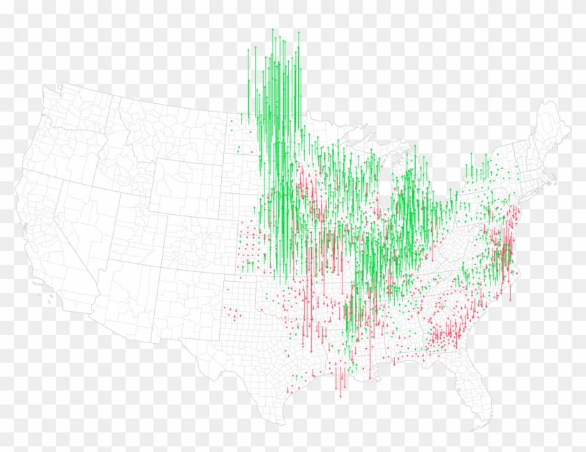 But This Year It Lost Its Crown As The Most-planted - 2012 Us Presidential Election Results Map By County Clipart #3300074