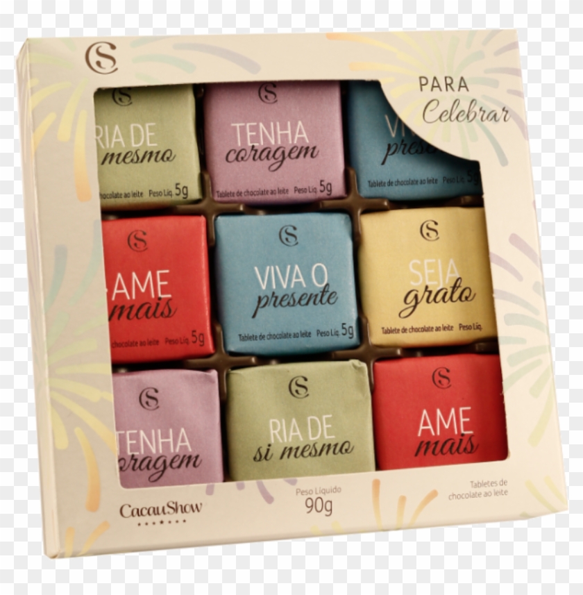 Minitabletes Ano Novo 90g - Presentes Da Cacau Show Preço Clipart