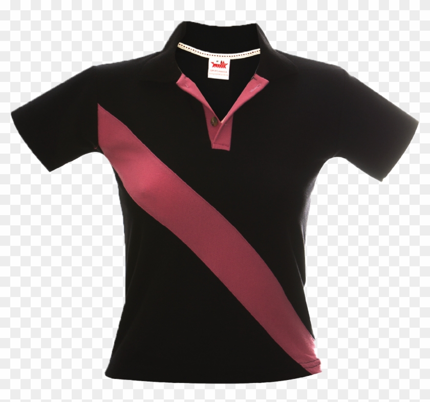 Polo Dama Franja Cruzada Clipart #3300453