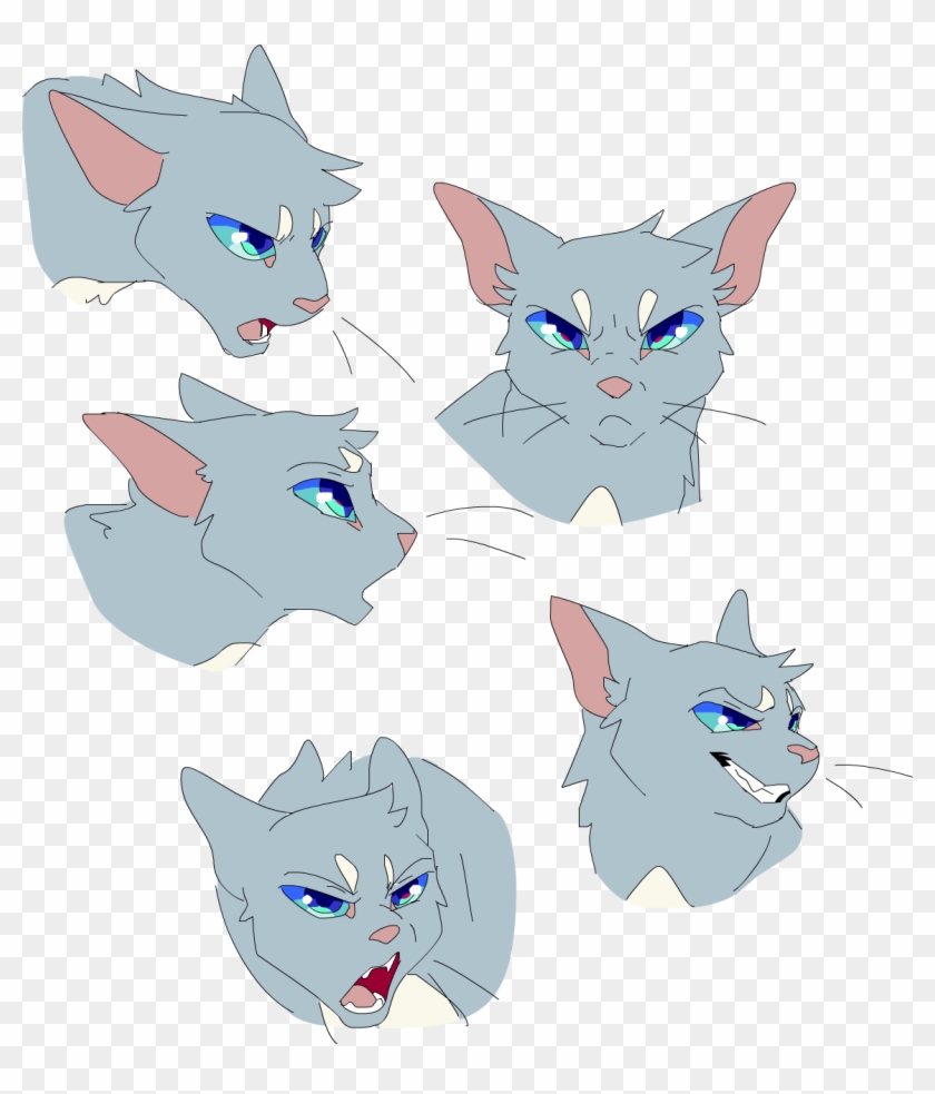 Clear Sky Moodboard - Warrior Cats Meow 286 Clipart