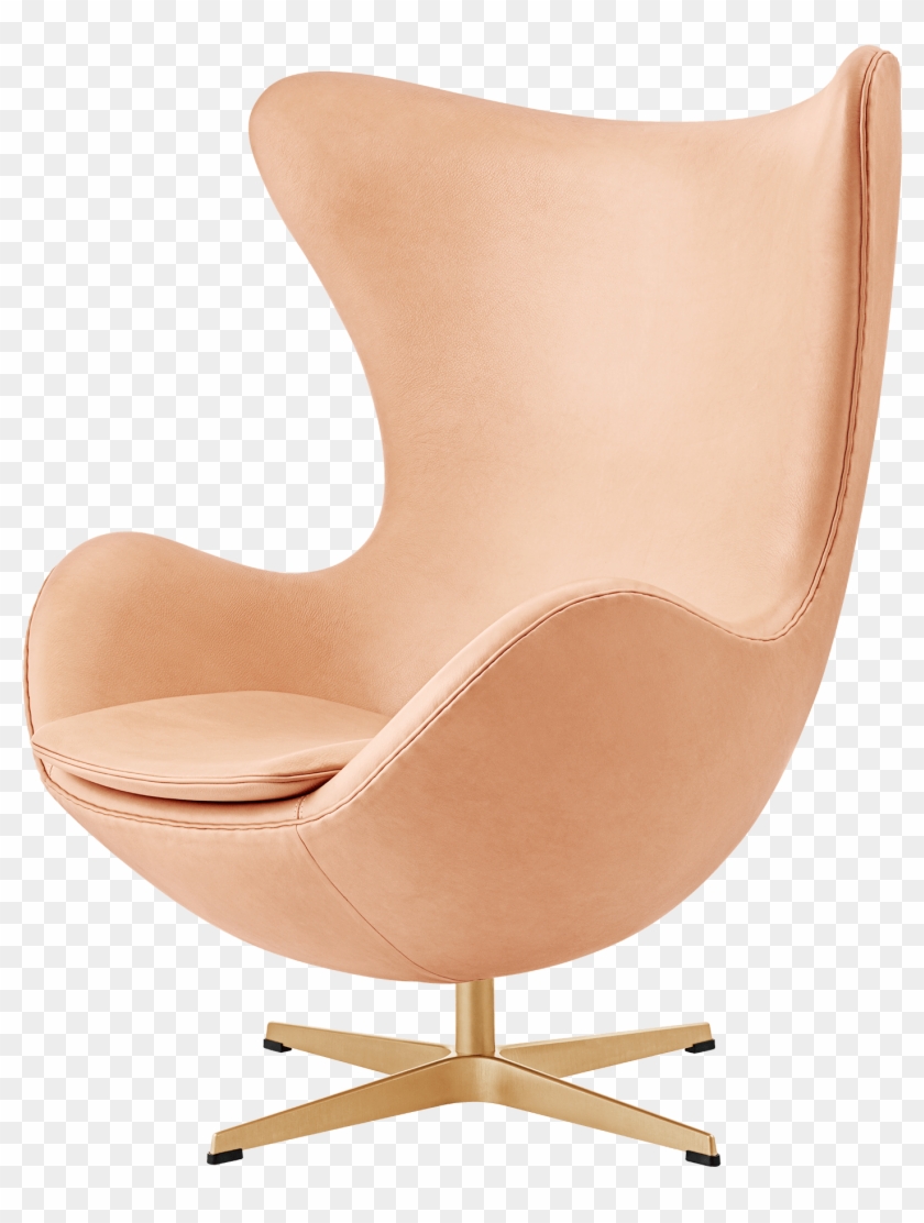 Egg 60th Anniversary In Pure Leather - Fritz Hansen Egg 60th Anniversary Clipart