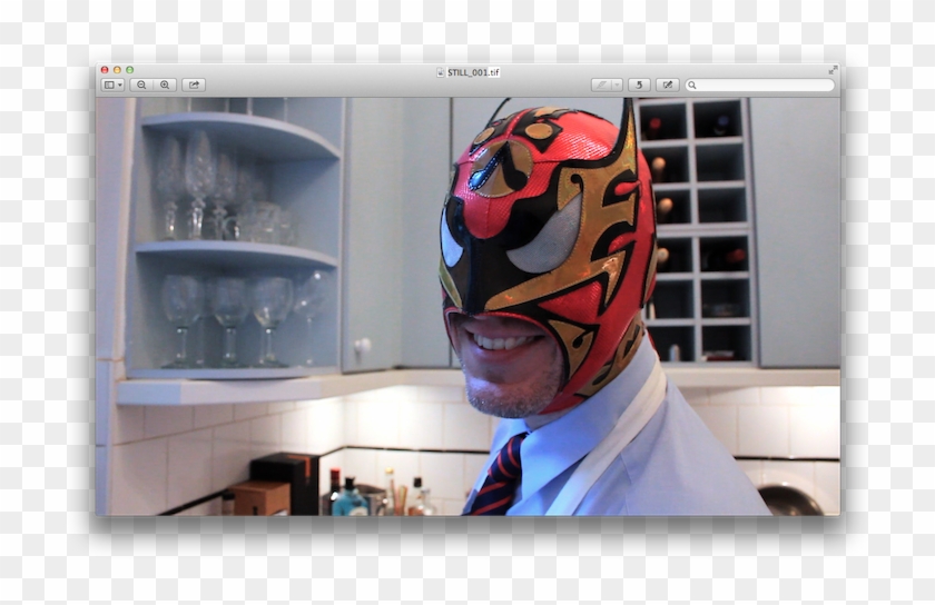 El Profesor - Lucha Libre Clipart