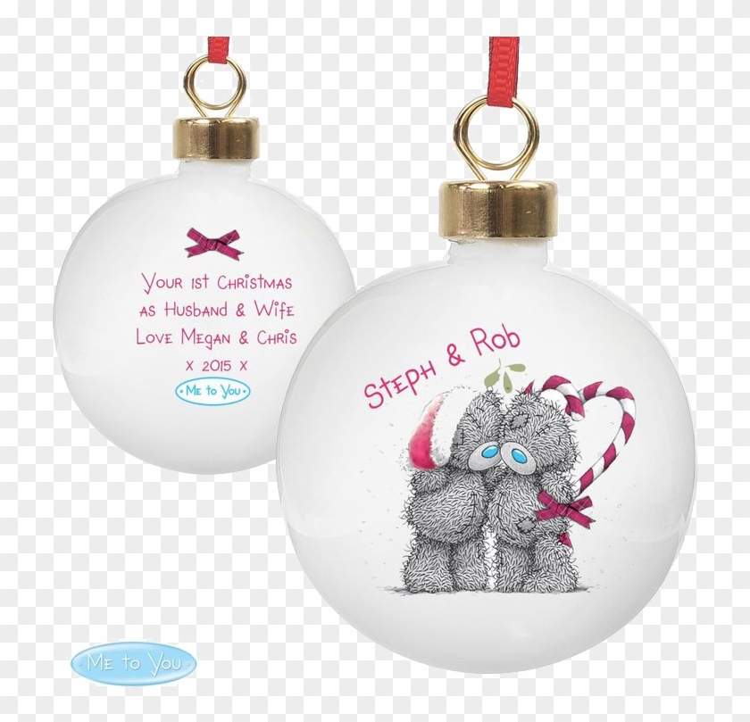 Christmas Baubles & Tree Decorations Personalised • - Christmas Day Clipart #3301389