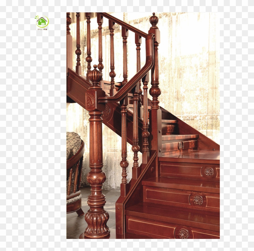 Soundproof Solid Wood Stair Step Railing Design Philippines - Stairs Clipart #3301416