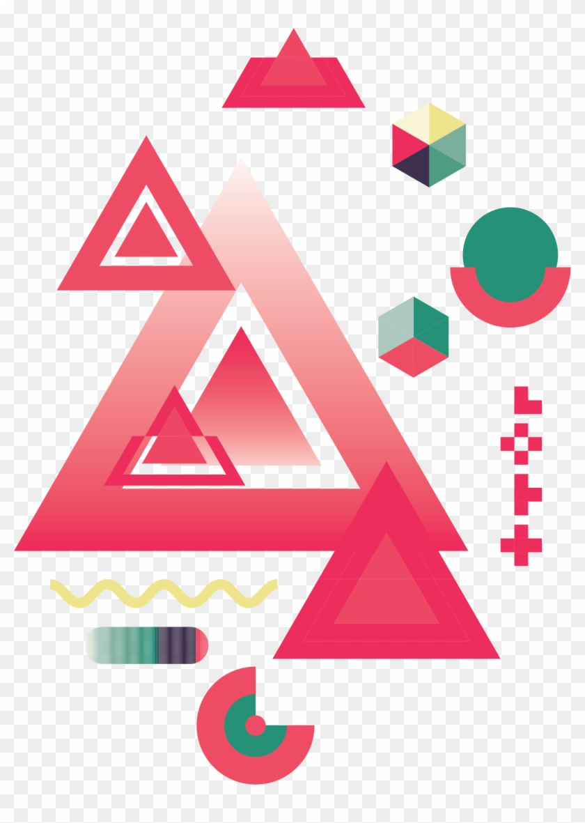 Abstract Geometric Shapes - Geometric Shape Clipart